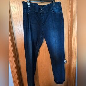 Women's Dark Blue Jeans